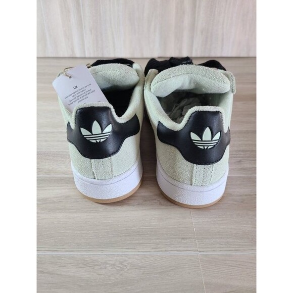 Adidas Campus 00s Linen Green US 7 – Black Leather Stripes, Gum Sole, JQ7413 - Picture 8 of 8